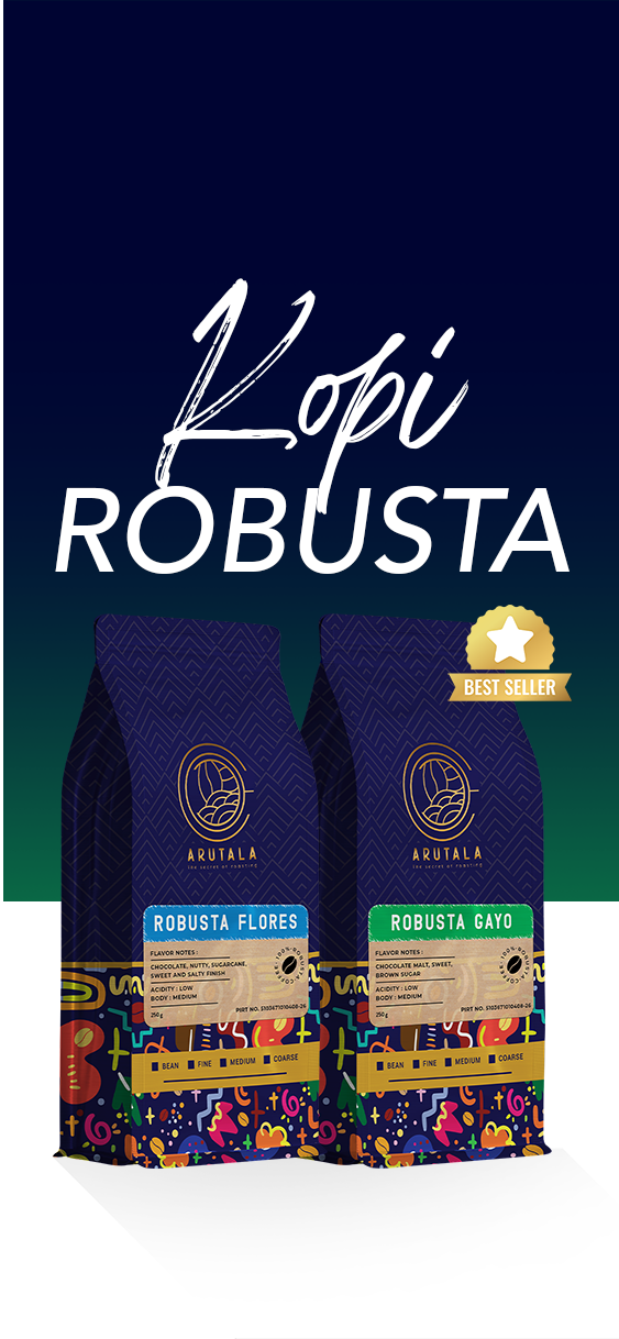 インドネシア産　ARUTALA  アルタラコーヒー200g Arutala Coffee - Indonesian Award Winning Coffee Brand